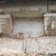 Lasvaux : modillons de la nef